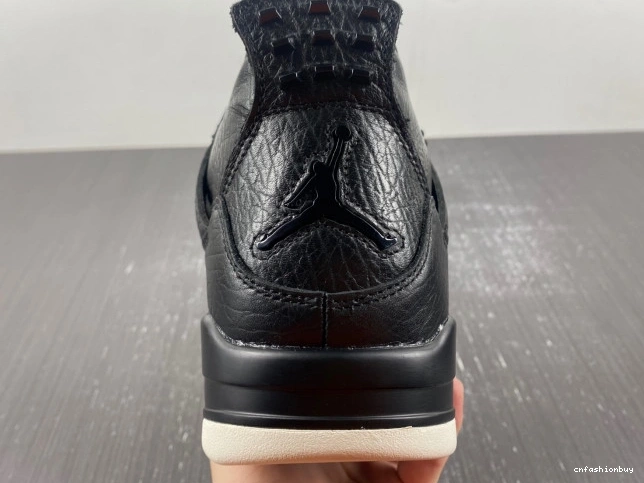Retro Jordan Hair 819139-010 4 Pony Black 0814